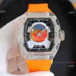 Swiss Grade Richard Mille RM 52-05 Orange Sapphire Tourbillon Pharrell Williams watch